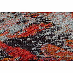 Avis Paris Prix Tapis Vintage à Poils Courts Blaze Multicolore 115 x 170 cm