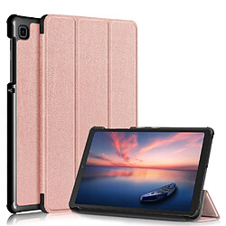 Etui en PU avec support tri-pliure or rose pour votre Samsung Galaxy Tab A7 Lite T220/T225 8.7 pouces