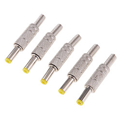 Acheter 5 Pièces Adaptateur de Prise Mâle 5mm 5 Mm Convertisseur Audio