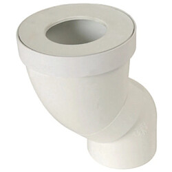 pipe orientable pour wc - diamètre 100 mm - nicoll 1pwor