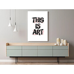 Artgeist Tableau - This Is Art (1 Part) Vertical [20x30]