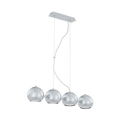 Luminaire Center Suspension Sferio Alliage métallique Chrome