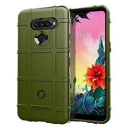 Wewoo Coque Pour LG K50S Housse en TPU antichoc à couverture complète vert armée