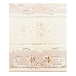 Vidal Tapis de laine 152x81 beige Darya pas cher