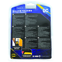 Avis Lexibook Talkie-Walkies Batman portée 2km fonction morse