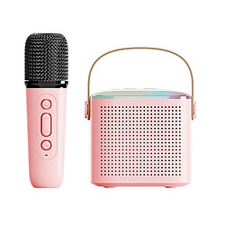 Yonis Microphone Bluetooth Portable Étanche Rose