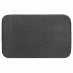 Tapis Salle de Bain Mémoire de Forme 50x80cm Gris