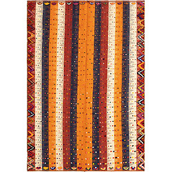 Vidal Tapis de laine 218x148 orange Jajim