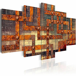 Paris Prix Tableau Imprimé Metal Maze 100 x 200 cm