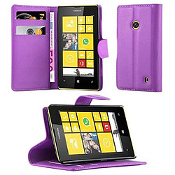 Cadorabo Coque Nokia Lumia 520 / 521 Etui en Violet