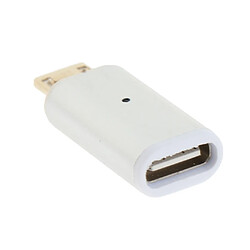 Adaptateur de type C USB à connecteur de convertisseur USB micro pour Android Silver pas cher