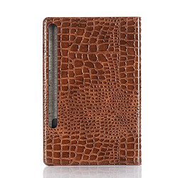 Avis Wewoo Housse Coque Pour Galaxy Tab S6 Etui à rabat horizontal en cuir texturé avec texture crocodile T860 / T865 porte-cartes et portefeuille