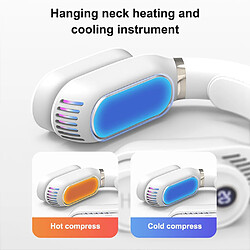 Universal Mini ventilateur à col portable climatiseur sans prétention USB rechargeable feuilleté ventilateur à col avec chauffe-eau