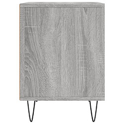 Acheter vidaXL Table de chevet sonoma gris 40x35x50 cm bois d’ingénierie