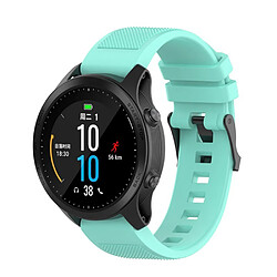 Bracelet en silicone cyan pour votre Garmin Fenix 5/Fenix 5 Plus/Forerunner 935/Approach S60