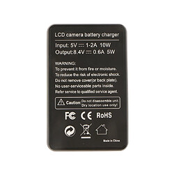 Avis Chargeur de l'appareil photo LCD