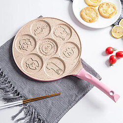 Avis Petit Déjeuner Maker Egg Shaper Cooker Non Stick Fantastic Egg Crêpes Pans Rose