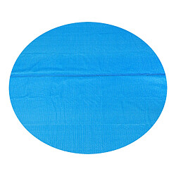 Helloshop26 Bâche solaire de piscine ronde diamètre 305 cm polyéthylène bleu 03_0006677