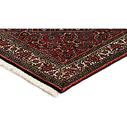 Avis Vidal Tapis de couloir en laine 405x84 rouge Bidjar