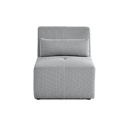 Lisa Design Onyx - fauteuil sans accoudoirs - en tissu mailles 3D pas cher