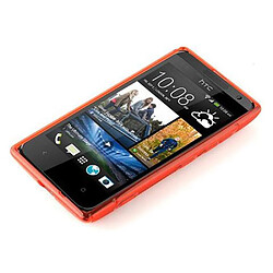 Avis Cadorabo Coque HTC Desire 300 Etui en Rouge