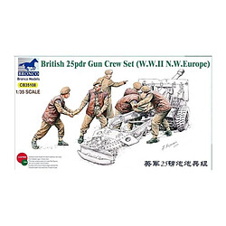 Bronco Models British 25pdr Gun Crew Set (Europe)