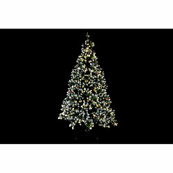 Sapin de Noël DKD Home Decor PVC LED Enneigé (125 x 125 x 210 cm)