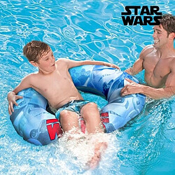 Totalcadeau Bouée ronde avec poignées Stormtrooper Star Wars piscine mer