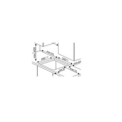 Avis Table de cuisson induction 58cm 7250w 3 feux noir - HII63401MT - BEKO