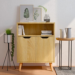 vidaXL Buffet chêne sonoma 60x30x72 cm bois d'ingénierie