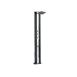 Formidra Douche hybride dada 37 l - anthracite/alu brossé + rince pieds