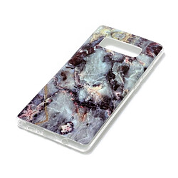 Avis Wewoo Coque marron pour Samsung Galaxy Note 8 Marble Motif TPU antichoc Housse de protection arrière