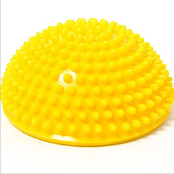 Wewoo Hémisphère Équilibre Pas à Durian Épi Boule De Massage Intégration Sensorielle Des Jeux Extérieur En Plein Air Jouets Pour Enfants Jaune