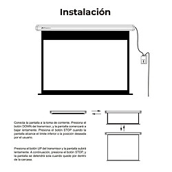 Avis Écran de Porjection pour Ordinateur Phoenix ELEC200 112"