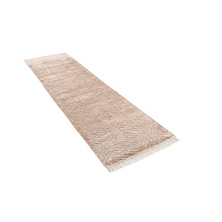 Vidal Tapis de couloir en laine 305x81 brun Darya