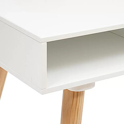 Avis Pegane Bureau d'enfant primaire en MDF / pin coloris blanc/naturel - Longueur 87 x Profondeur 47 x Hauteur 75 cm