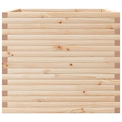 Acheter vidaXL Jardinière 80x80x68,5 cm bois de pin massif