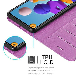 Cadorabo Coque Samsung Galaxy A21 Etui en Violet pas cher