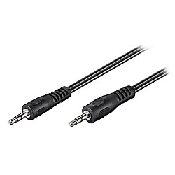 GENERIQUE Adaptateur audio Jack 2.5 mm mâle / 3.5 mm femelle