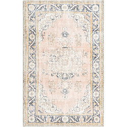 Vidal Tapis de laine 297x188 rose Ultra Vintage