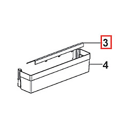 FIXE BOUTEILLE BLANC L295MM POUR REFRIGERATEUR DOMETIC - 2951237136