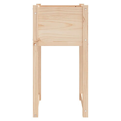 Acheter vidaXL Jardinières 2 pcs 40x40x81 cm Bois massif de pin