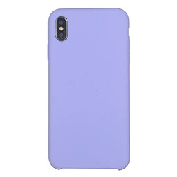 Wewoo Coque Souple silicone pleine couverture Four Corners pour iPhone XR Violet clair