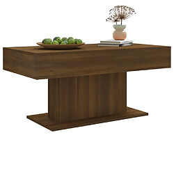 Acheter Maison Chic Table basse,Table Console Table d'appoint, Table pour salon Chêne marron 96x50x45 cm Bois d'ingénierie -MN35648