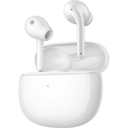 Xiaomi Buds 3 (Gloss White) + câble USB-C 1 m, écouteurs sans Fil Bluetooth 5.2 avec câble USB-C de 1 m, écouteurs sans Fil, légers, jusqu'à 32 Heures de durée, Suppression du Bruit, Blanc 36265