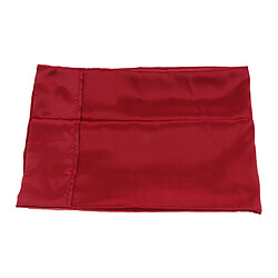 Acheter taie d'oreiller en satin de soie synthétique 50 * 76cm rouge