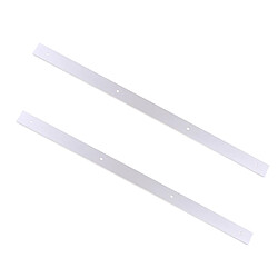 2pcs 600mm t-piste à bois t-slot onglet piste jig luminaire table de routeur