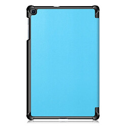 Avis Etui en PU triple pli avec support bleu ciel pour votre Samsung Galaxy TAB A 10.1 2019 SM-T510/SM-T515