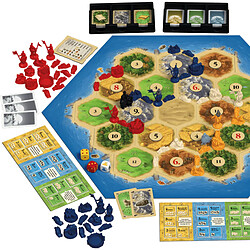 Asmodée CATAN - Extension Villes et Chevaliers 5/6joueurs - Jeu de société