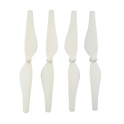 4 pièces prop hélice pour dji tello rc drone quadcopter pièces de rechange blanc